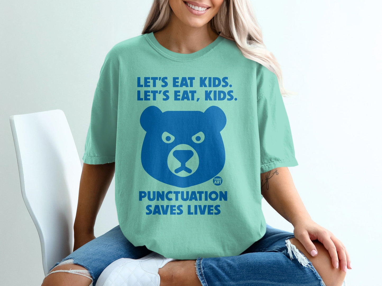 Let's Eat Kids Let's Eat Kids Punctuation Shirt