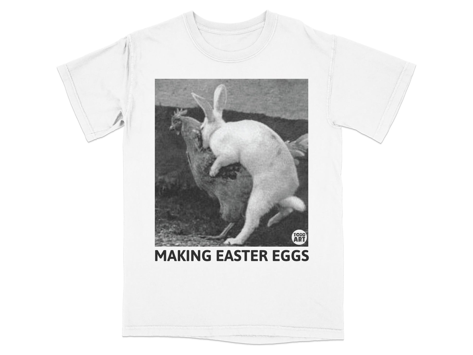 Making Easter Eggs Funny Graphic T-Shirt
