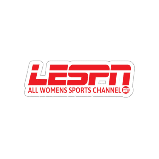 LESPN All Womens Sports Channel Sticker