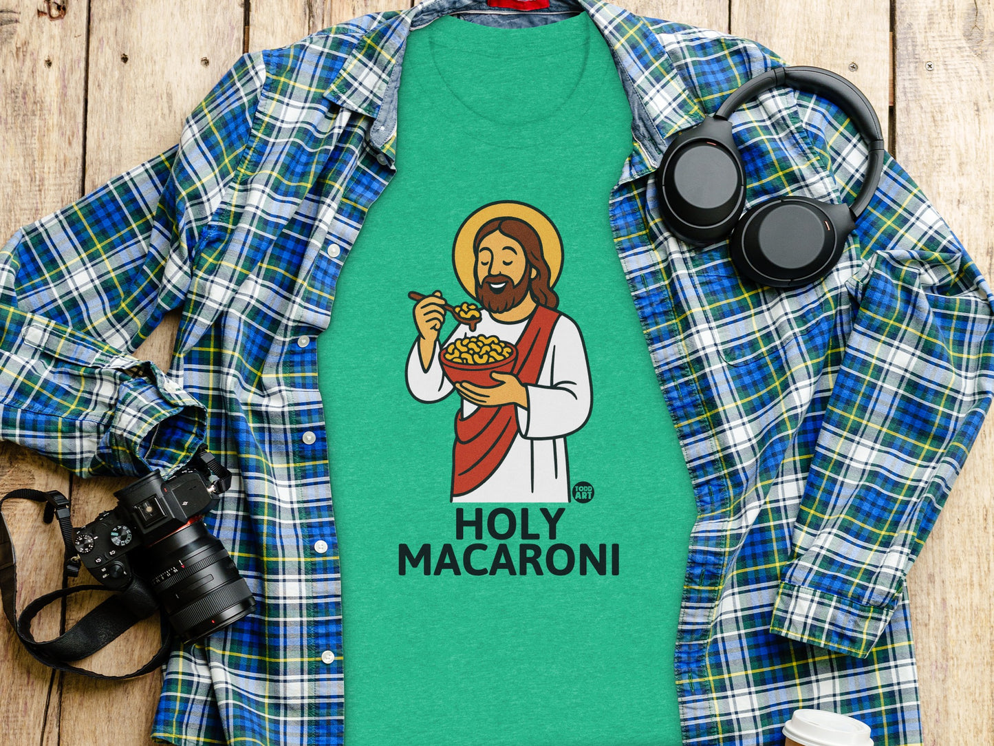 Holy Macaroni Graphic Short Sleeve T Shirt product