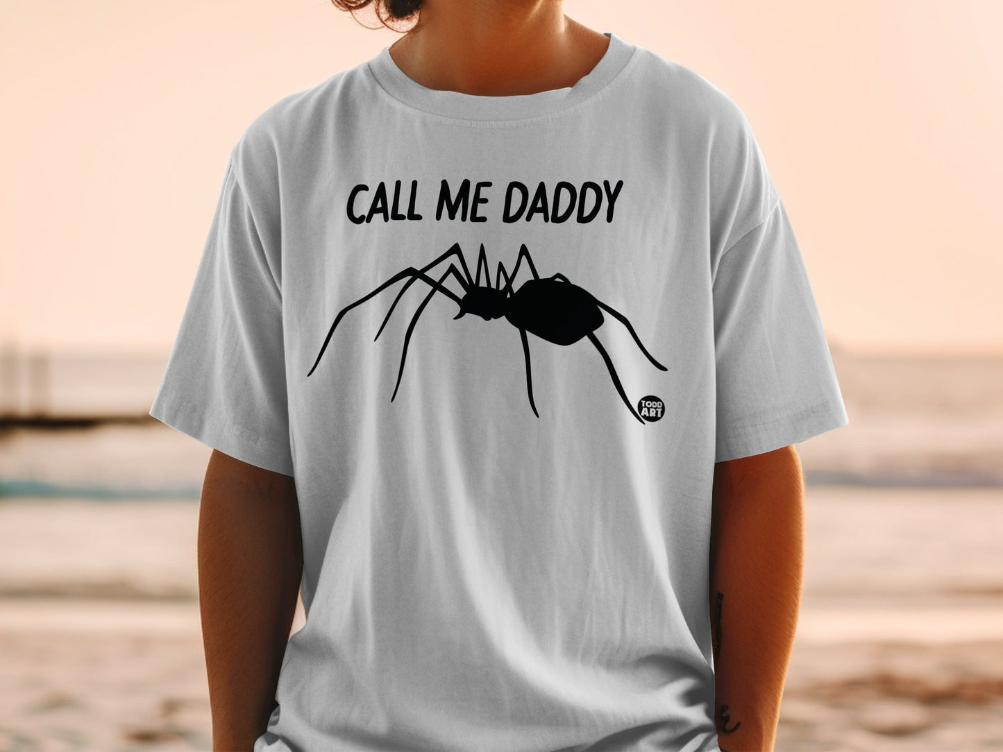Call Me Daddy Spider Graphic T-Shirt