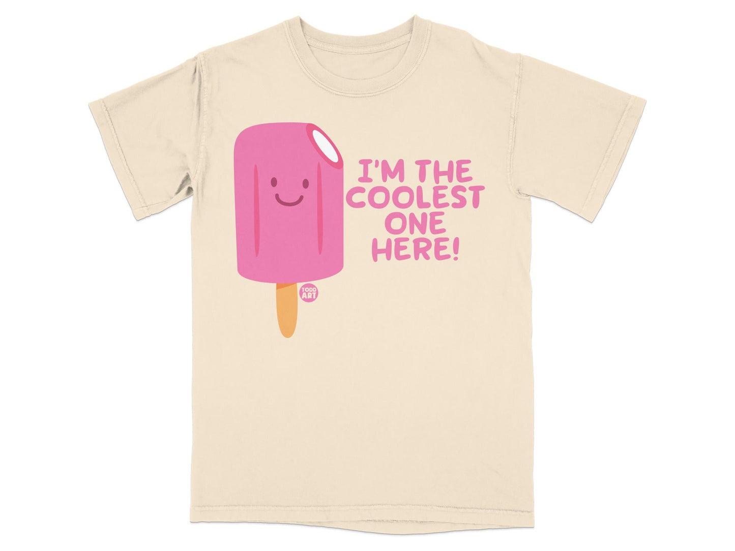 I'm The Coolest One Here Ice Pop Graphic T-shirt
