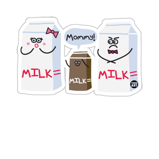 Milk Carton Family Mommy Chocolate Milk Dad Angry 