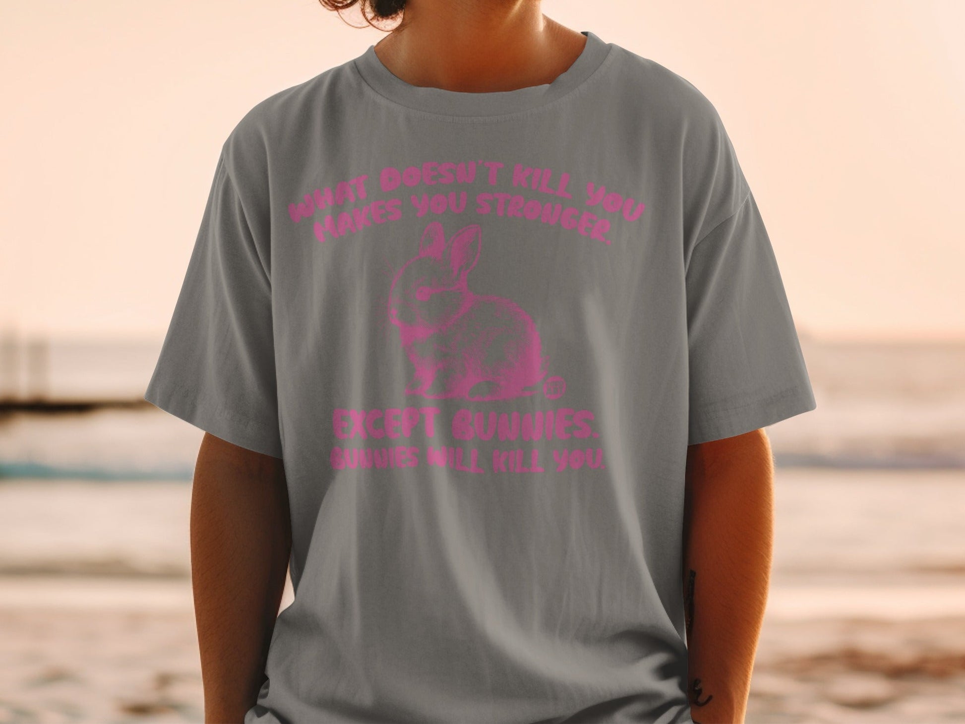 What Doesn't Kill You Except Bunnies Will Kill You Shirt