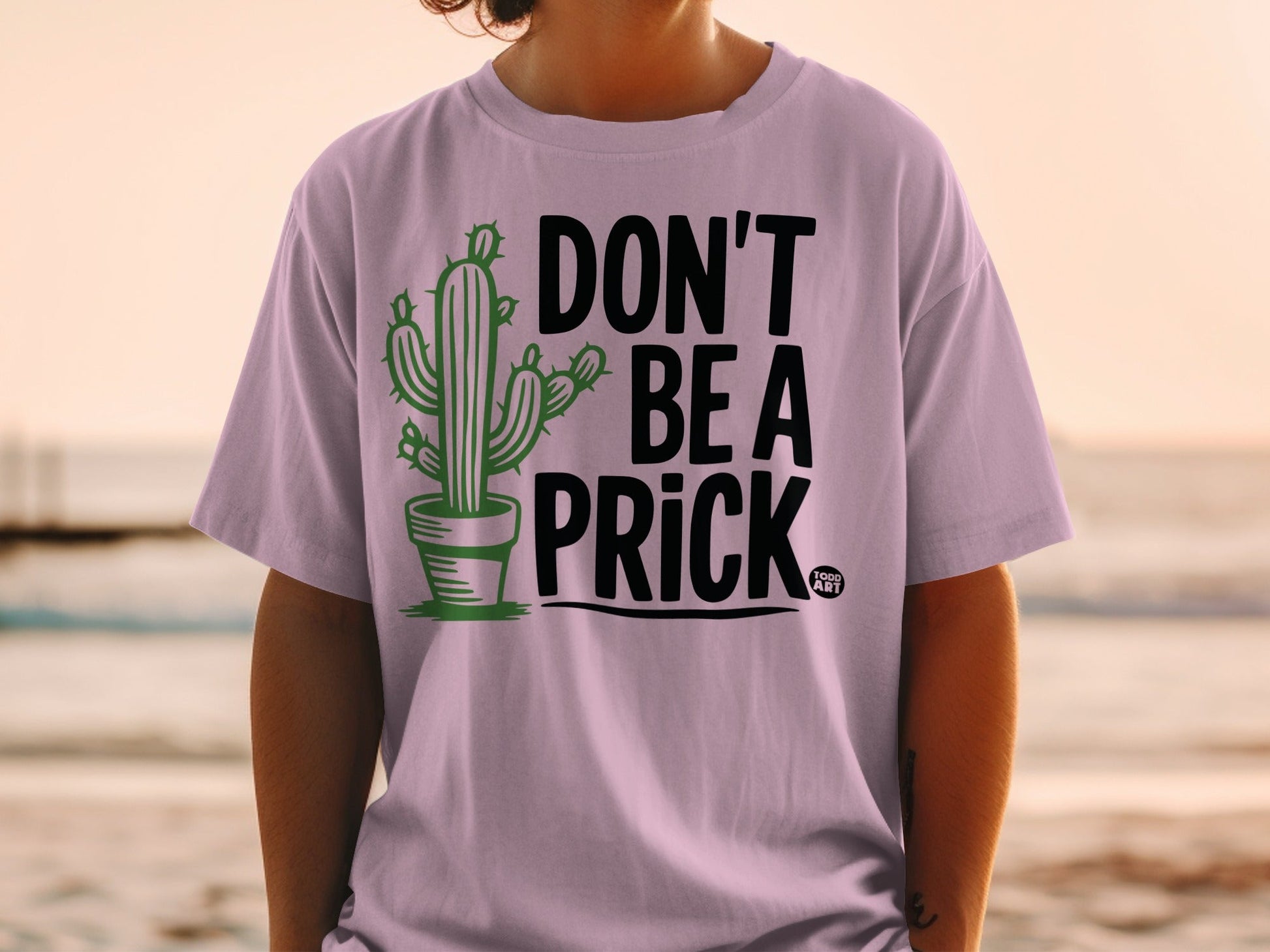 Don't Be a Prick Cactus Graphic T-shirt