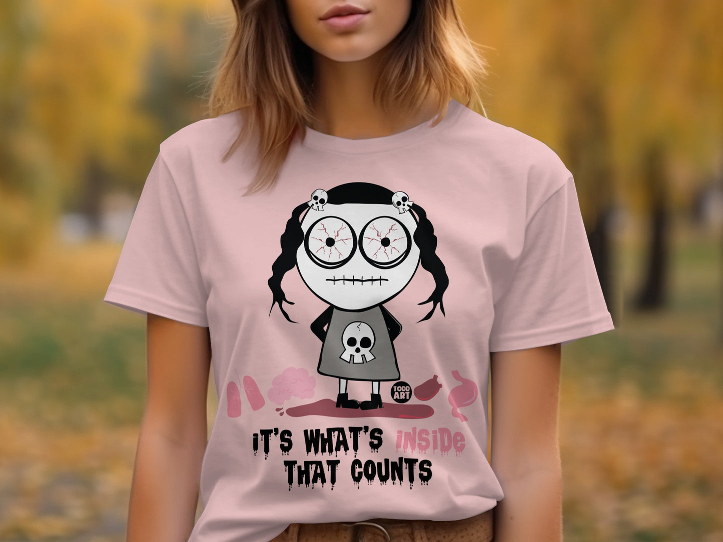 It's What's Inside That Counts Halloween Tee