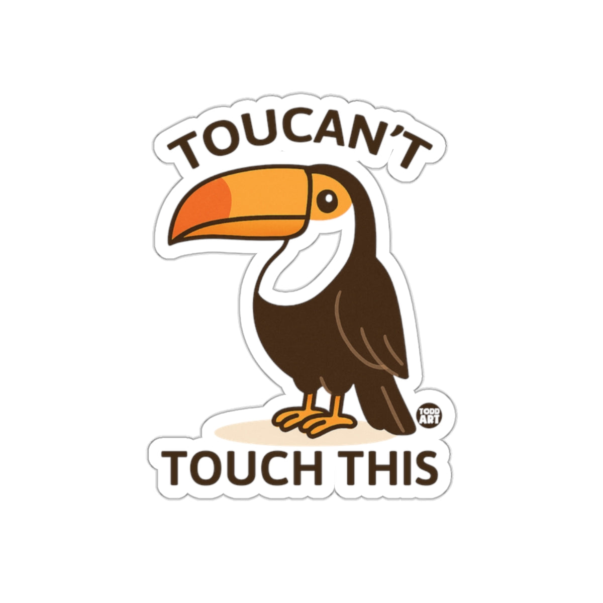 Toucan't Touch This Sticker for Fun Décor