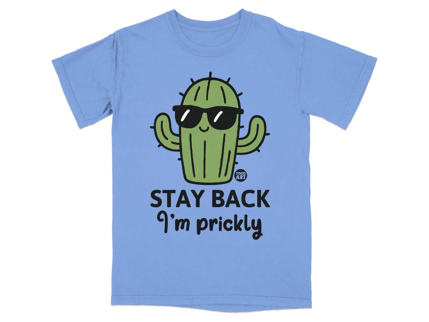 Stay Back I'm Prickly Cactus Graphic T-Shirt