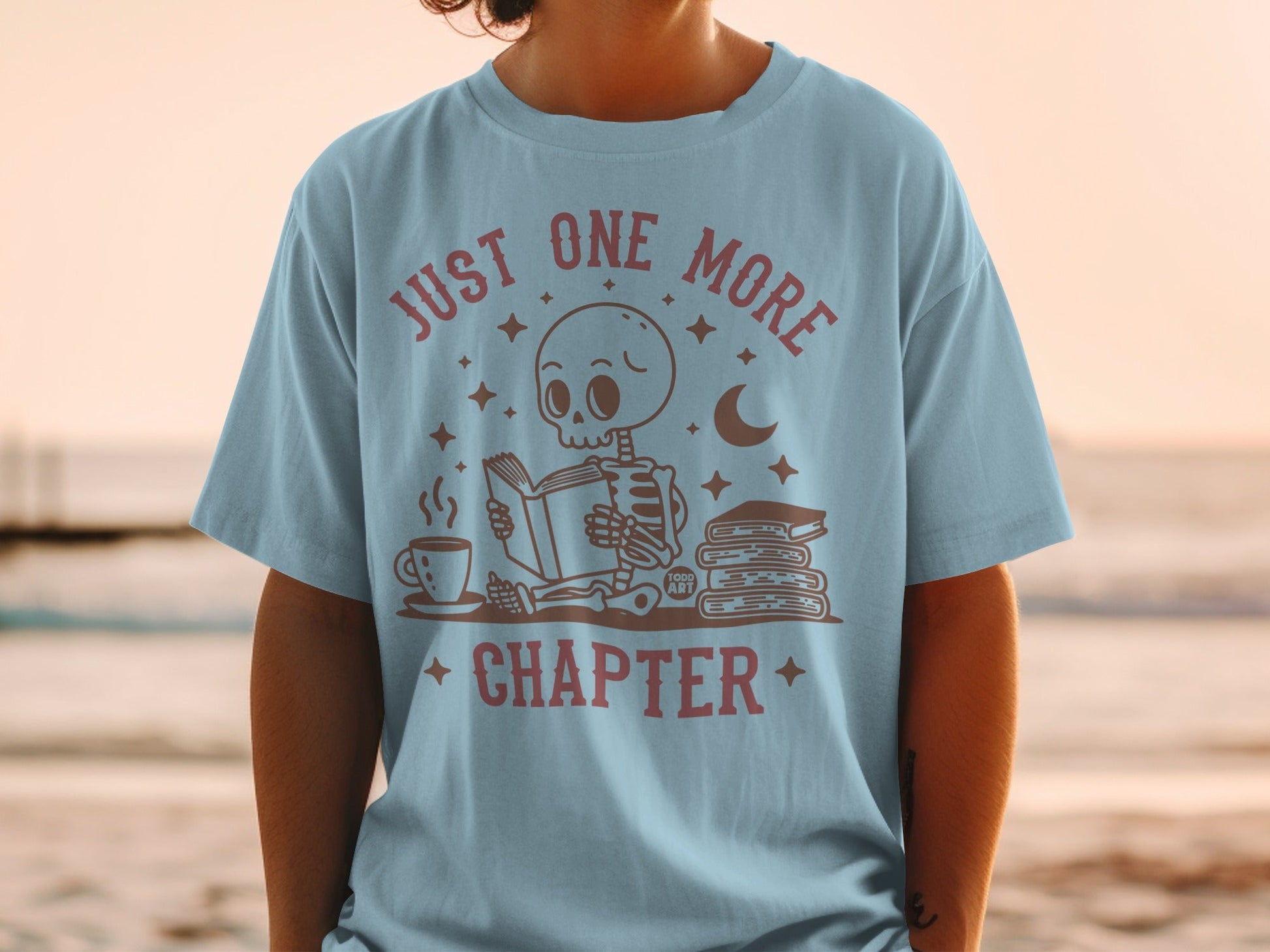 Just One More Chapter Graphic Tee Relaxed Fit Shirt