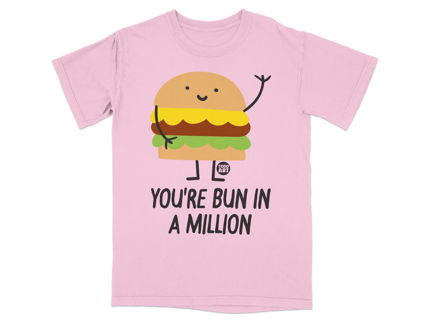 You're Bun In A Million Cute Burger T-shirt