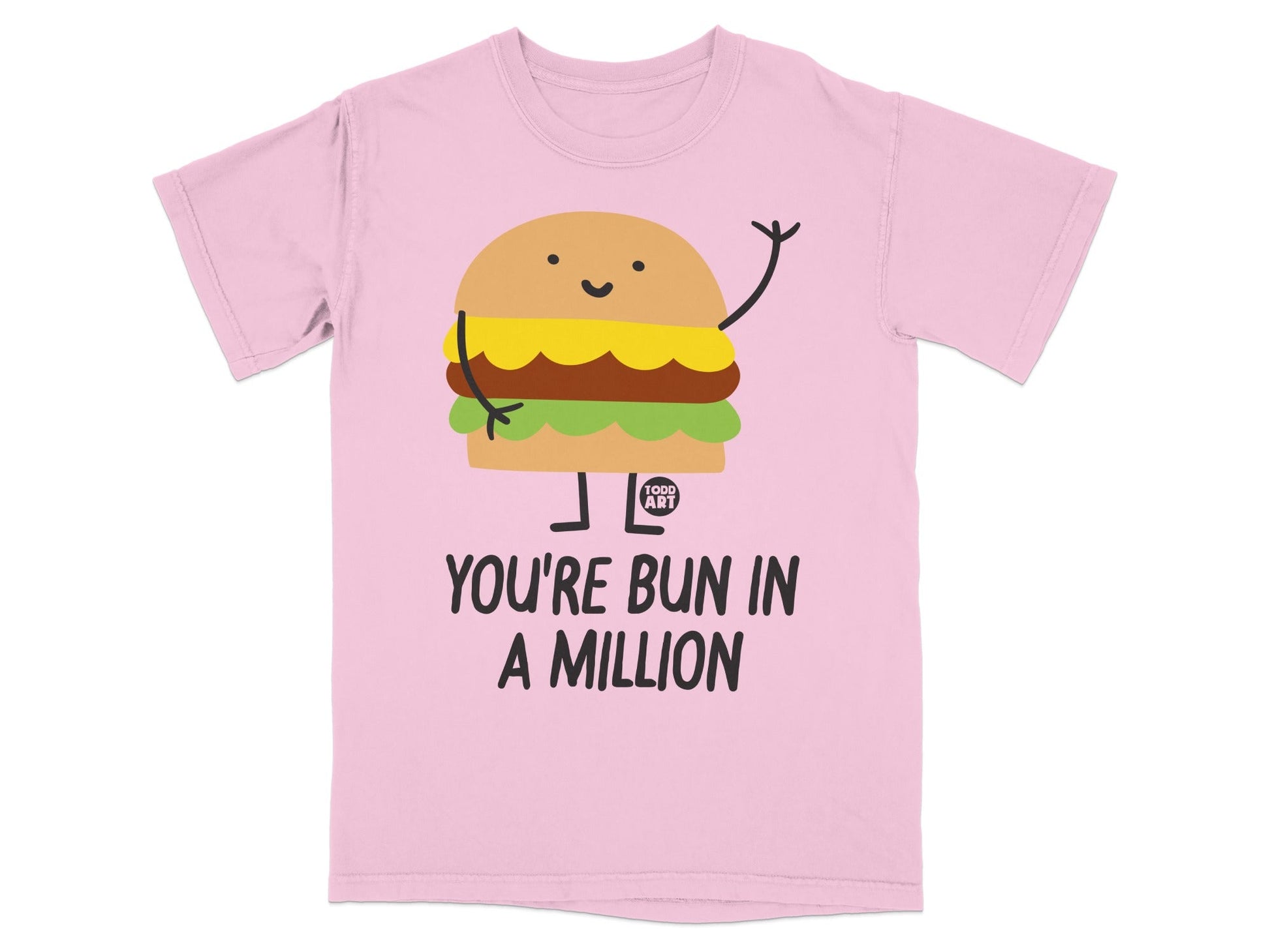 You're Bun In A Million Cute Burger T-shirt