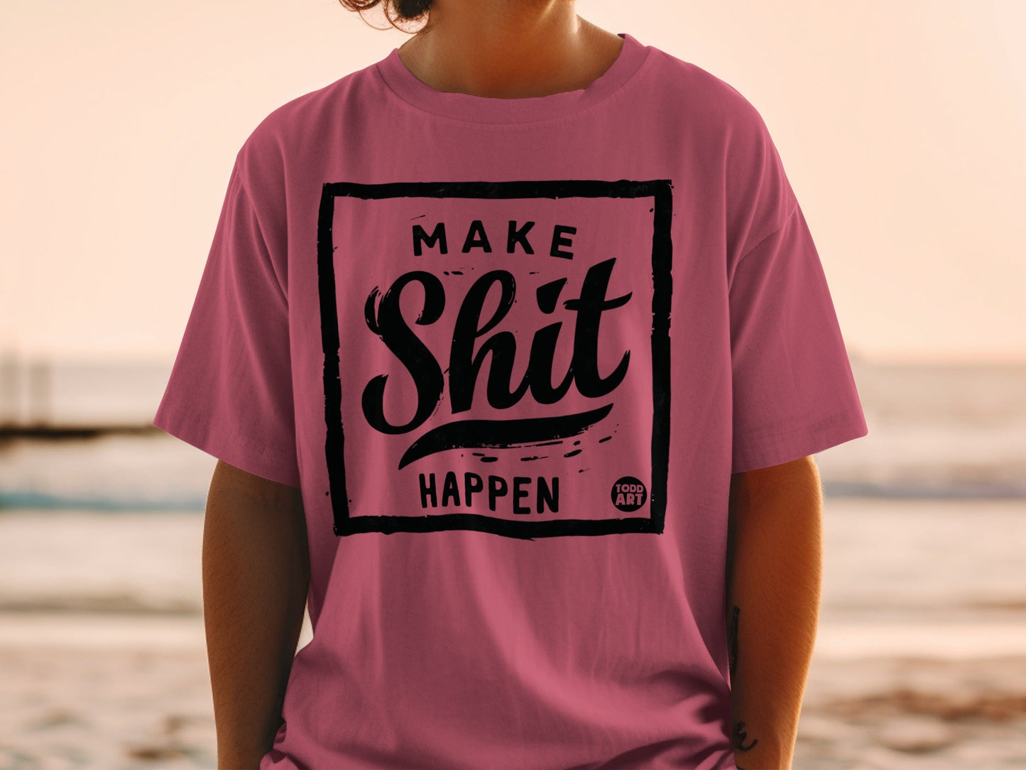 Make Shit Happen Graphic Tee for Motivational Spirits