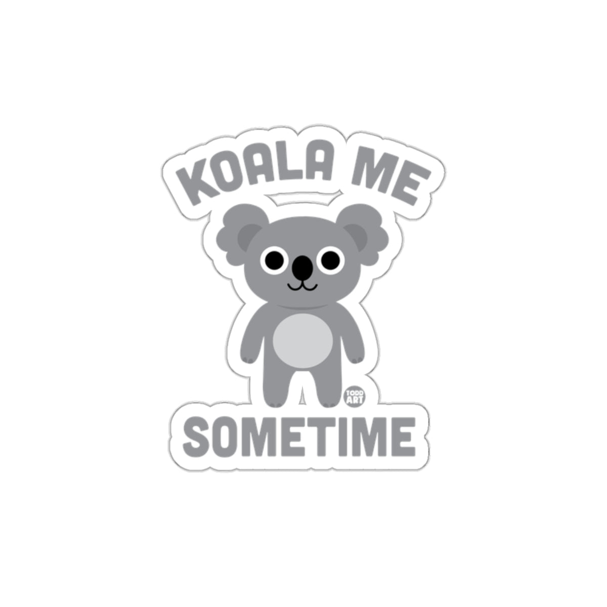 KOALA ME SOMETIME Cute Decorative Sticker product