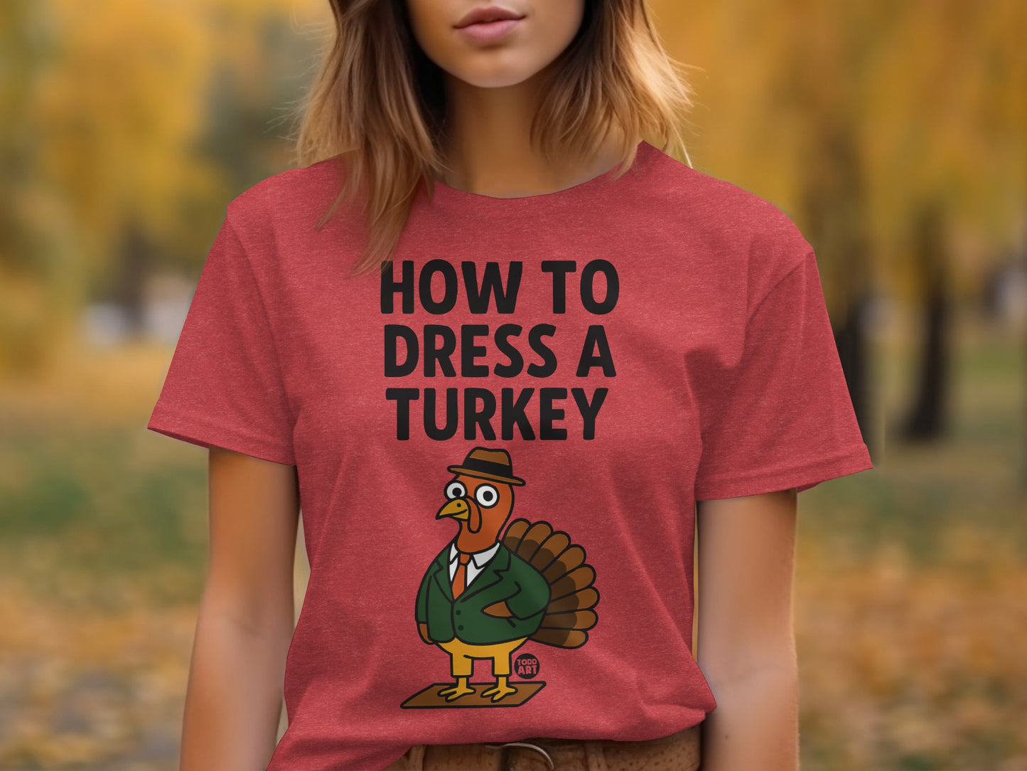How to Dress a Turkey Graphic T-Shirt product