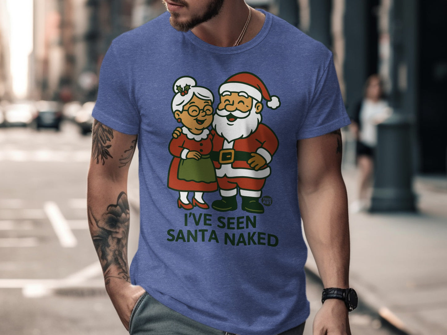 I've Seen Santa Naked Funny Christmas Shirt