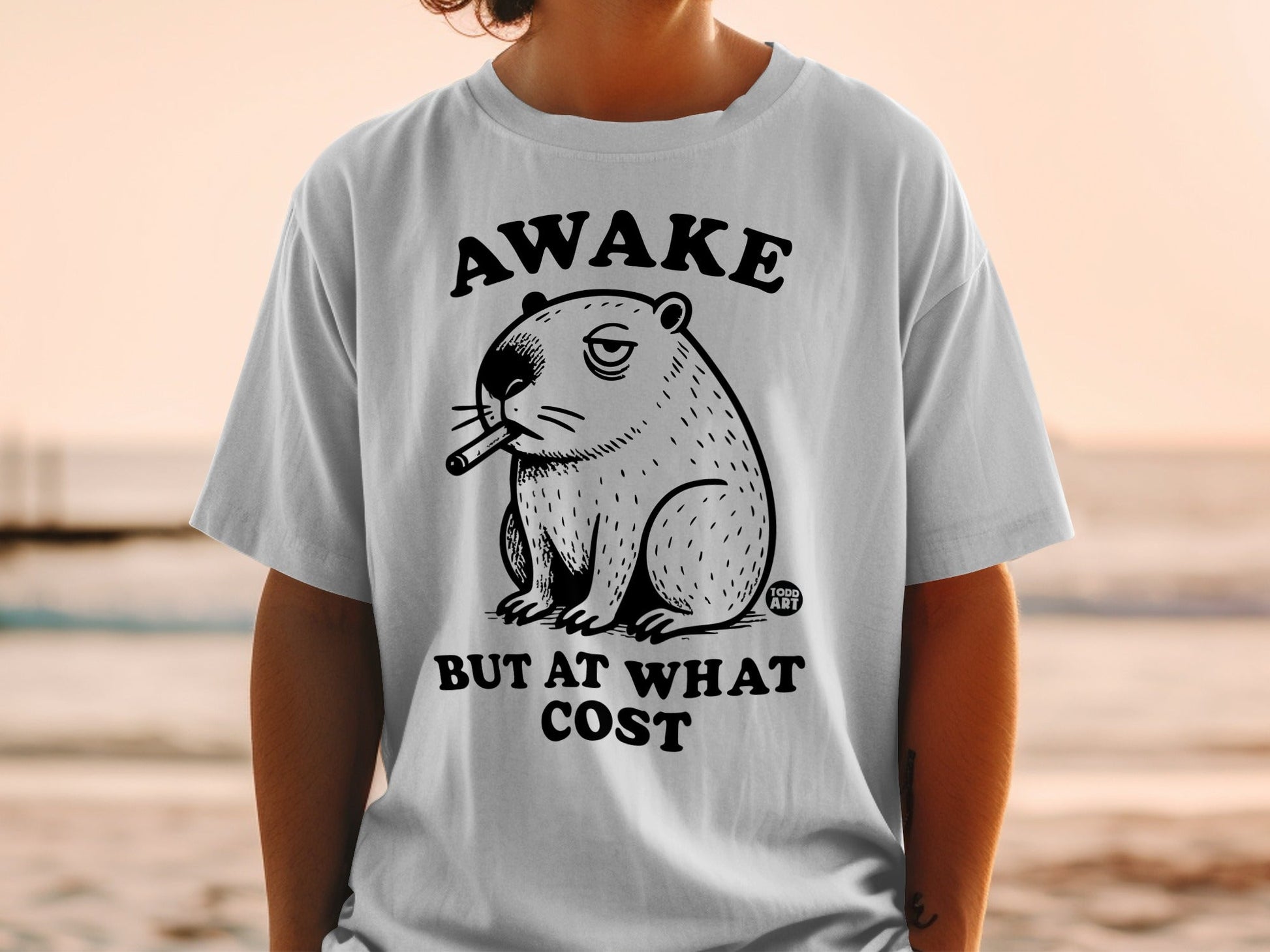 Awake But At What Cost Graphic T-Shirt