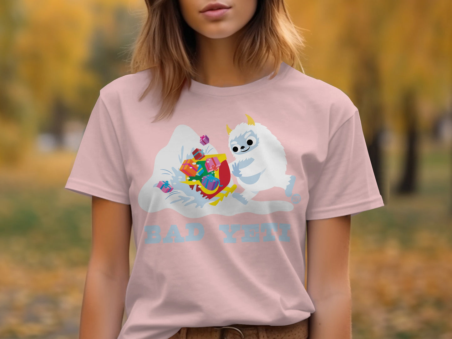 Bad Yeti Graphic Tee with Fun and Colorful Design