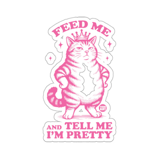 FEED ME AND TELL ME I'M PRETTY Sassy Pink Cat Crown 
