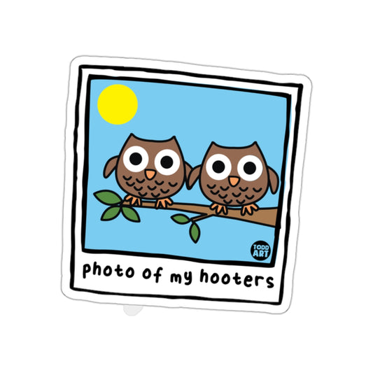 Photo Of My Hooters Todd Art Owl Birds Polaroids Stickers