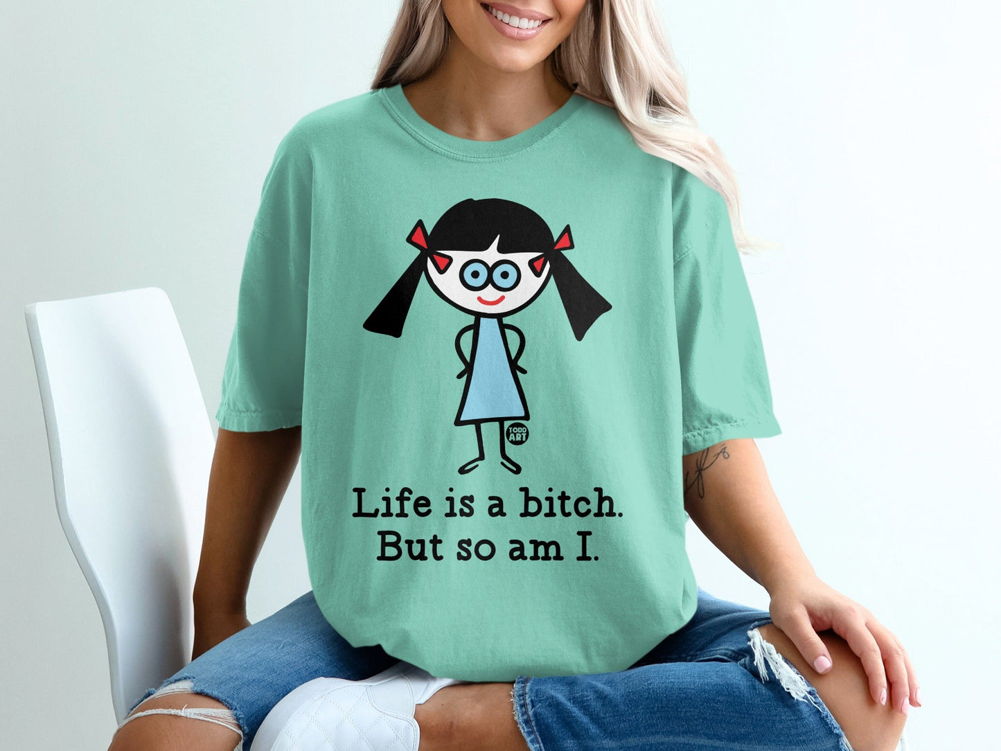 Life Is A Bitch But So Am I Graphic Tee