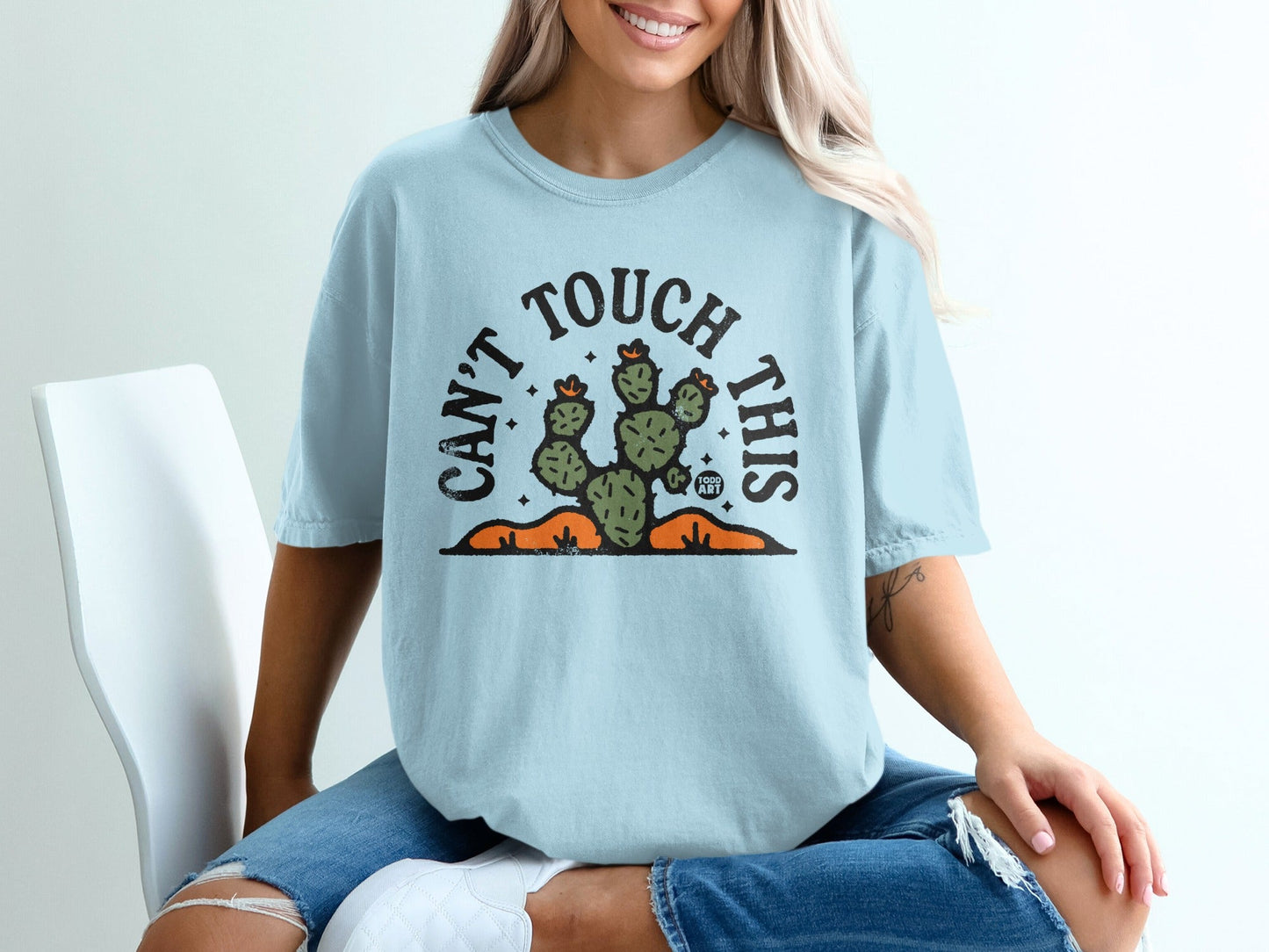 Can't Touch This Cactus Graphic Tee Shirt