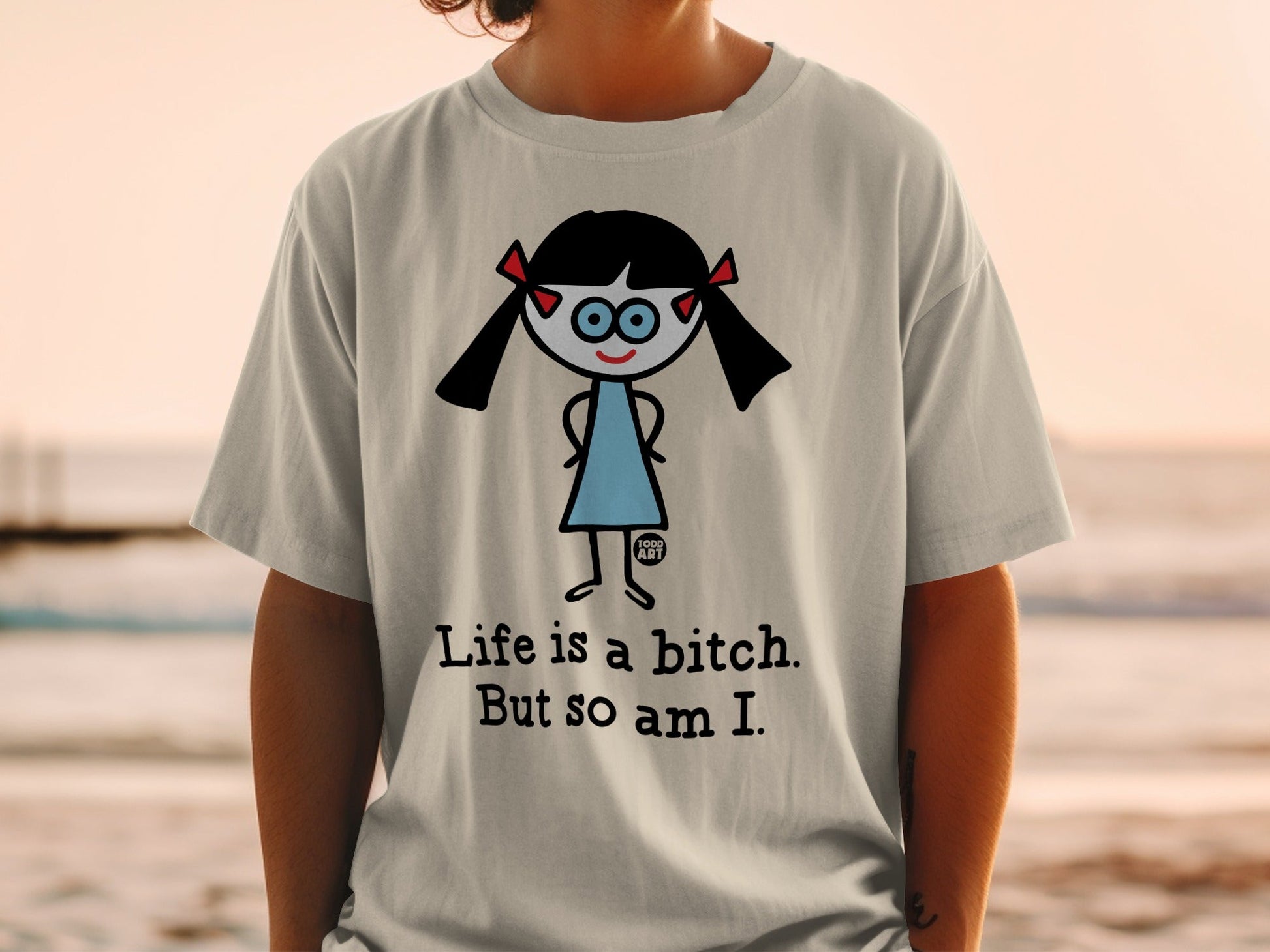 Life is a Bitch But So Am I Graphic T-Shirt