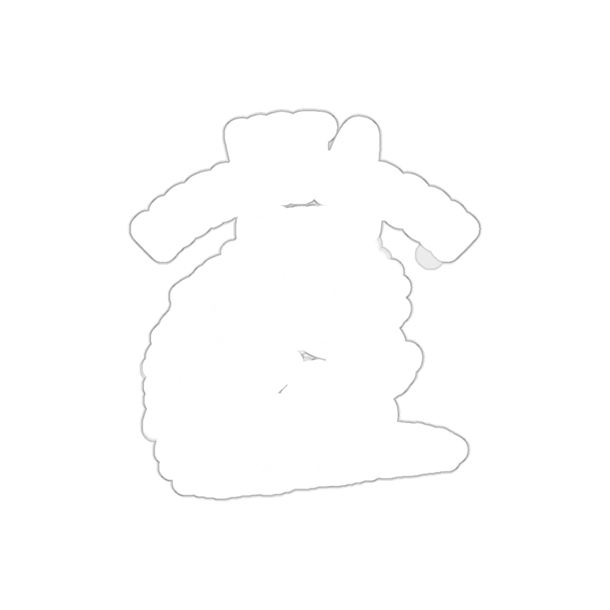 Not a Morning Person Possum Design Funny Animal Stickers