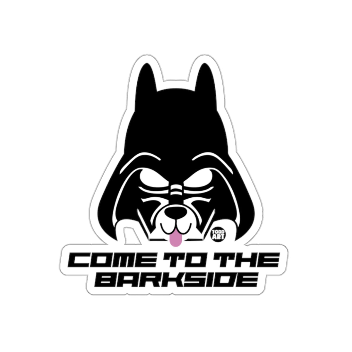 Come to the Barkside Funny Dog Sticker