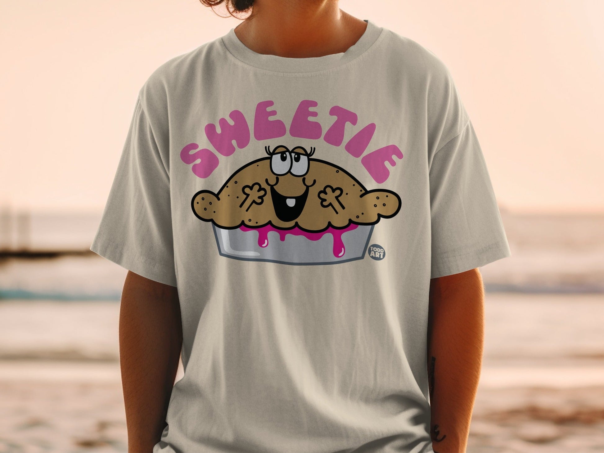 Sweetie Cute Cartoon Character Todd Art Design T-shirt