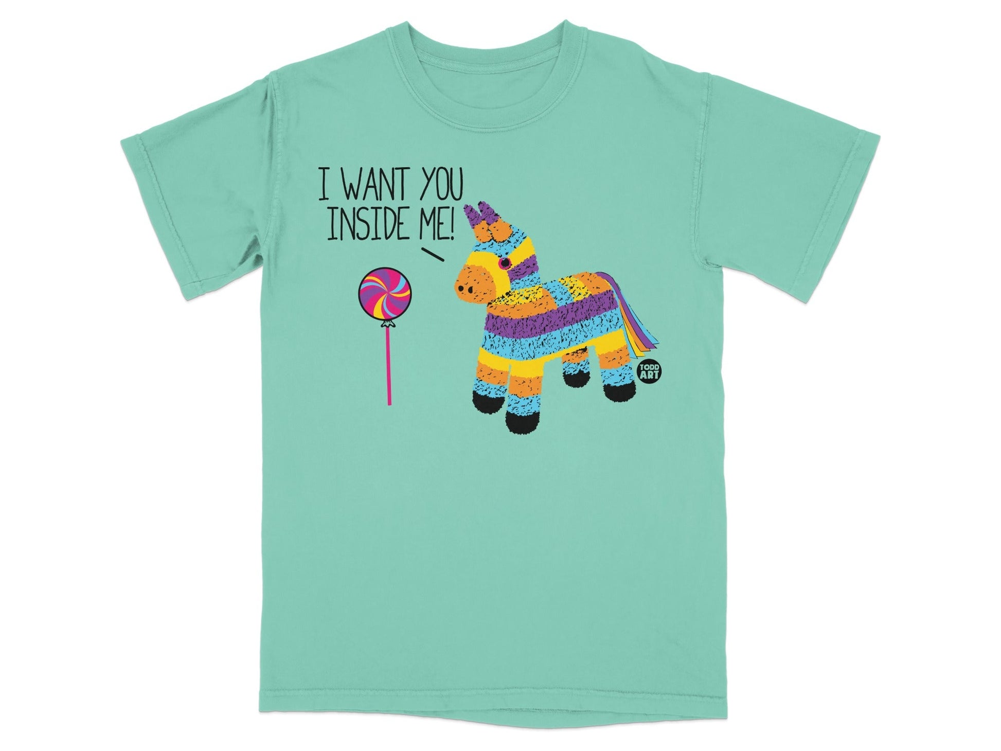 Fun Pinata Design with Lollipop Graphic T-shirt