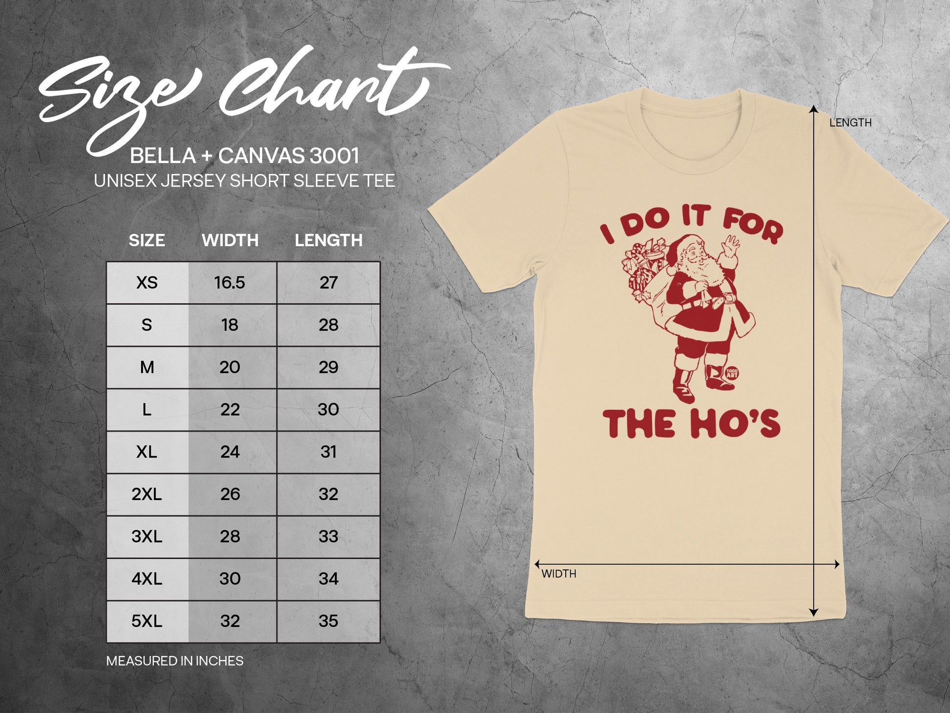 I Do It For The Ho's Unisex Jersey Short Sleeve Tee product type