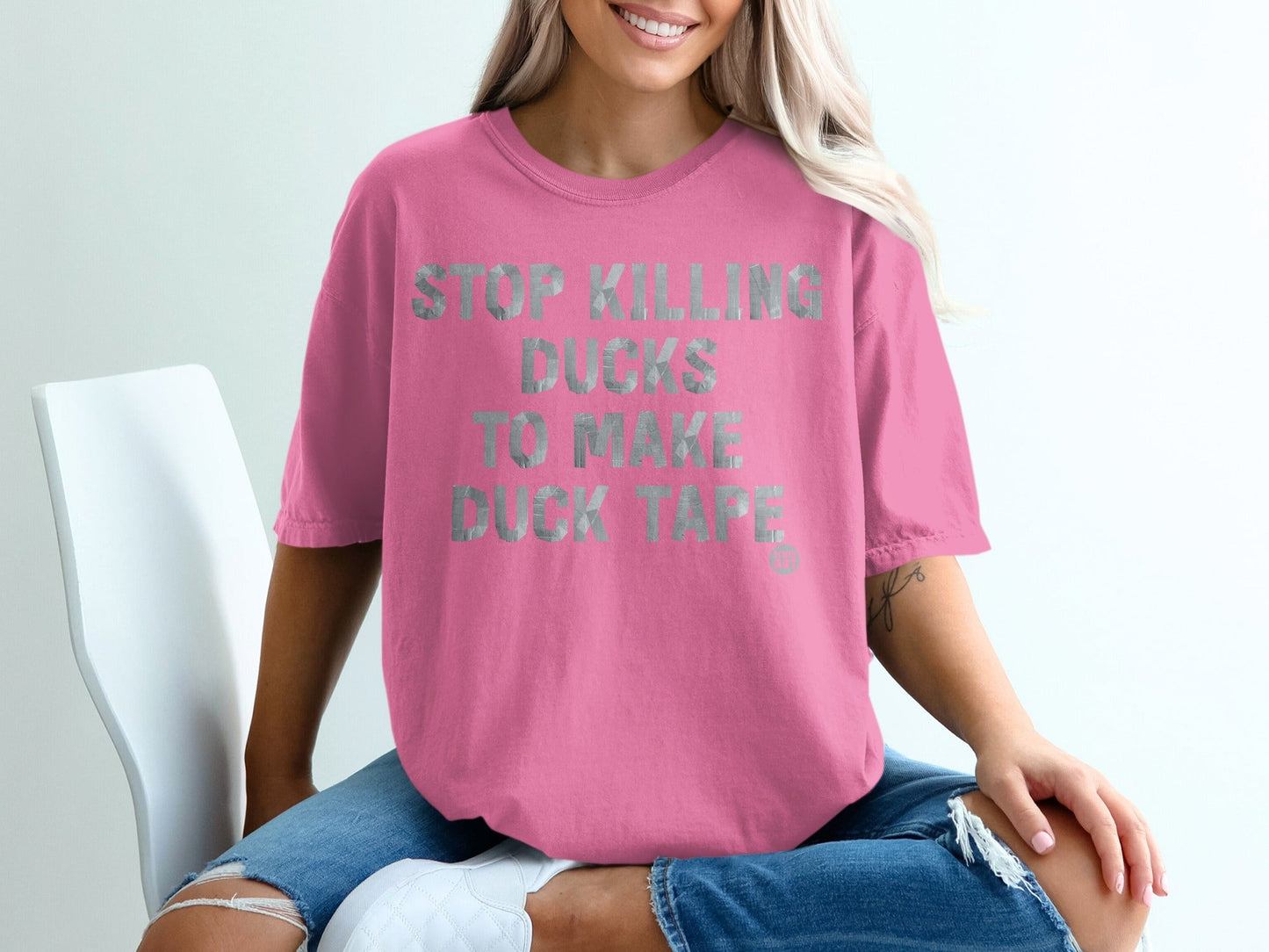Stop Killing Ducks To Make Duck Tape Shirt