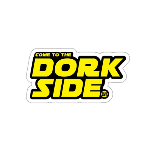 Come to the Dork Side Todd Art Graphic Expression Stickers