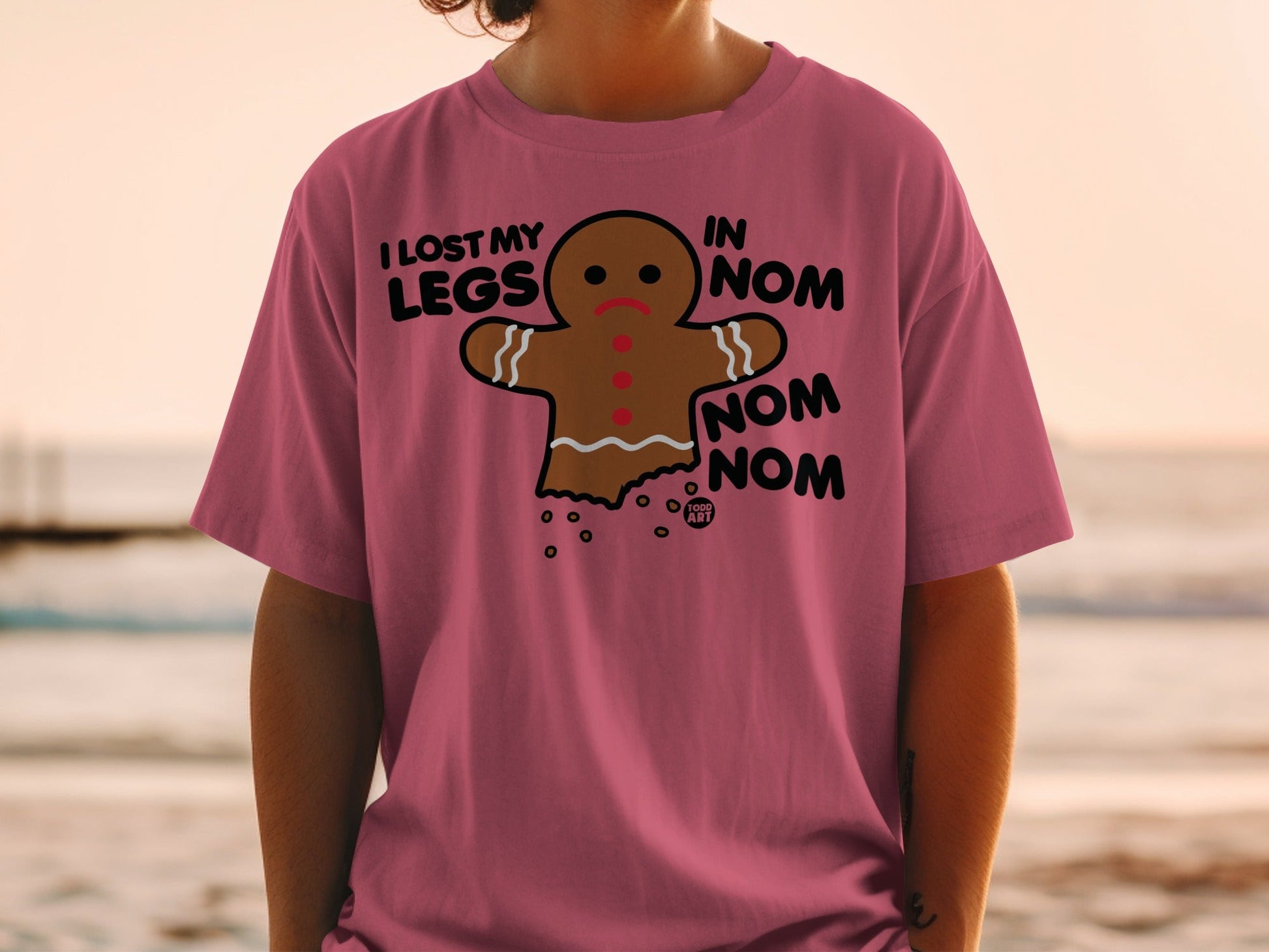 I Lost My Legs In Nom Nom Nom Gingerbread Shirt
