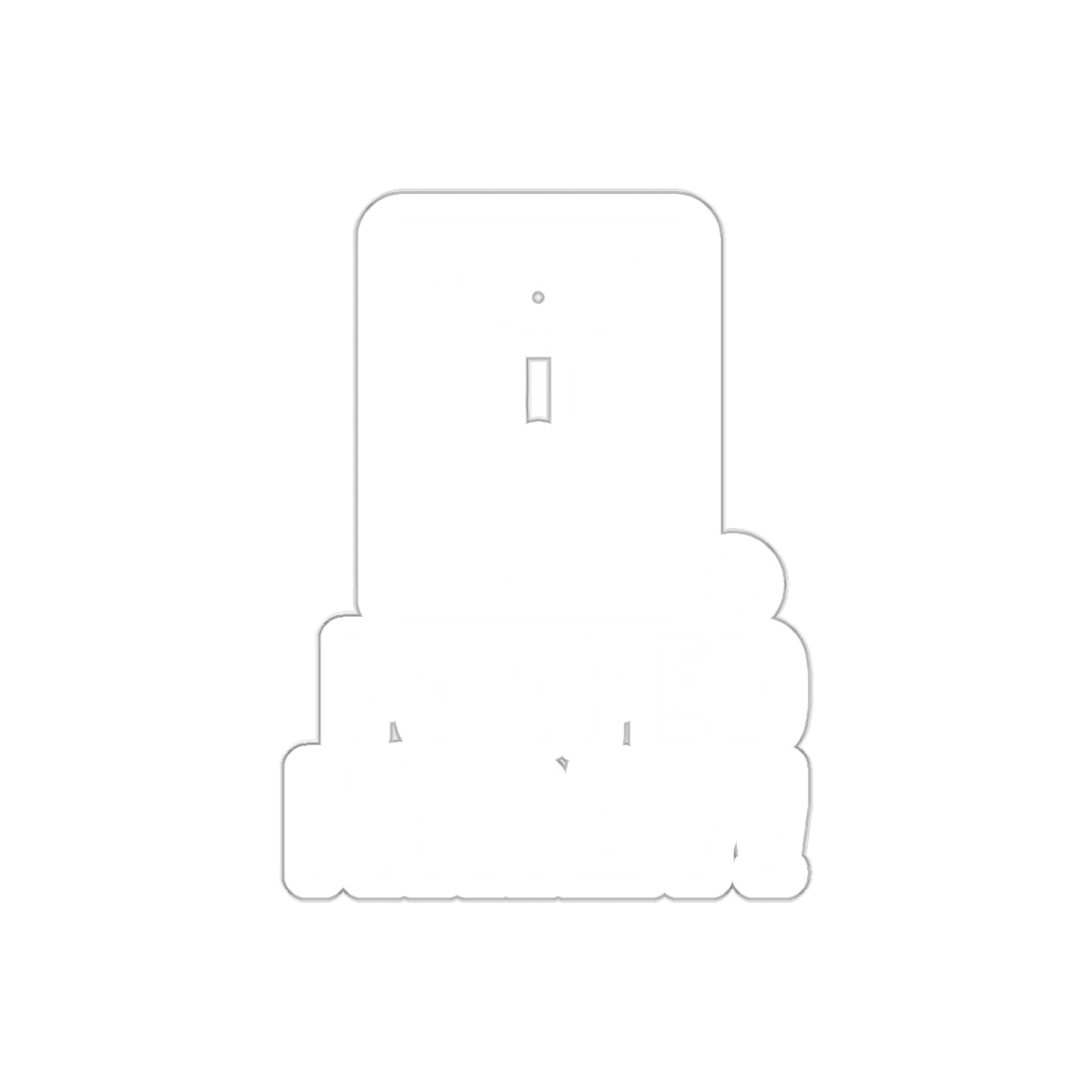 Pooped Today Todd Art Graphic Funny Toilet Humor sticker