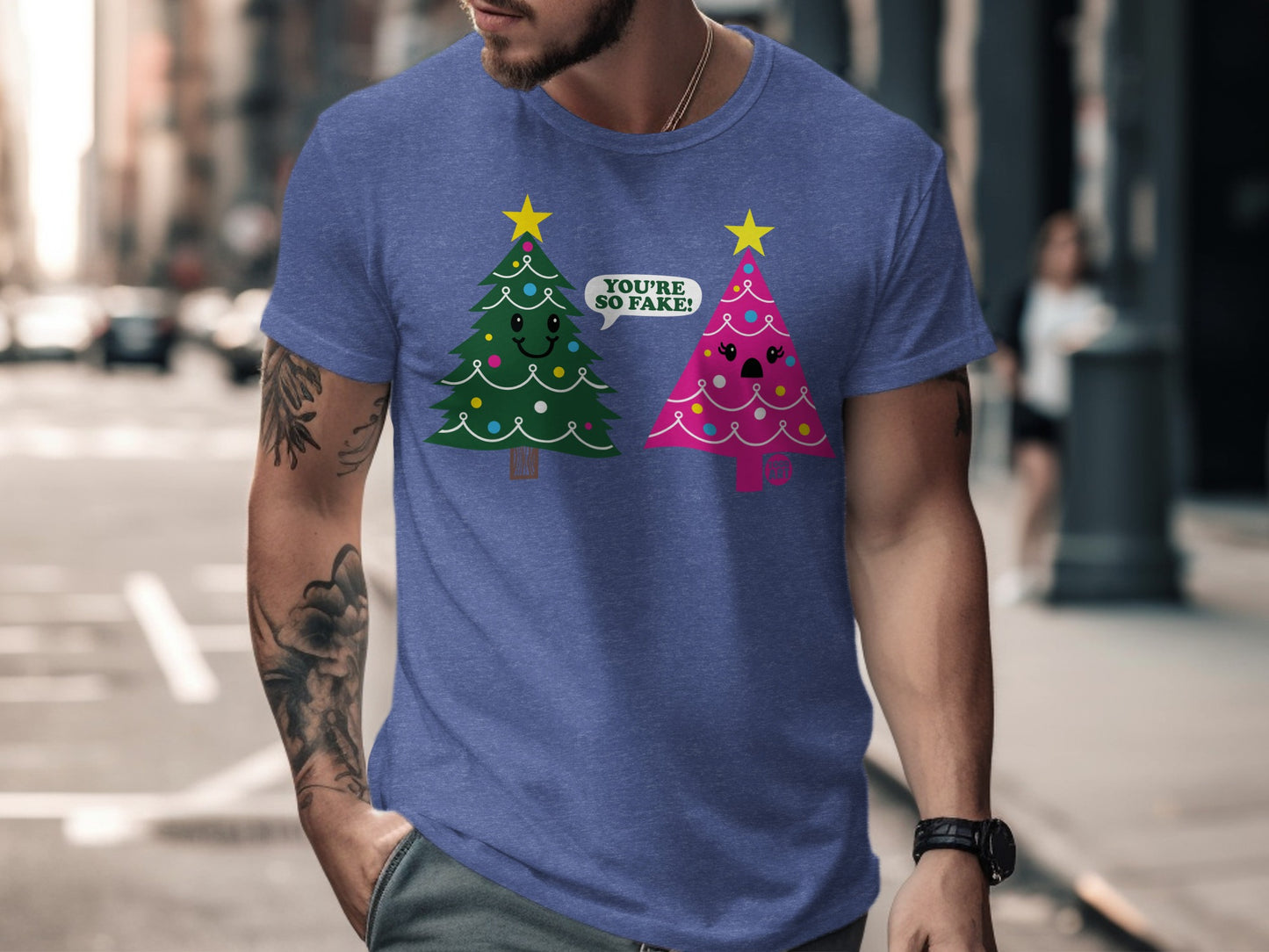 You're So Fake Funny Christmas T-Shirt Product