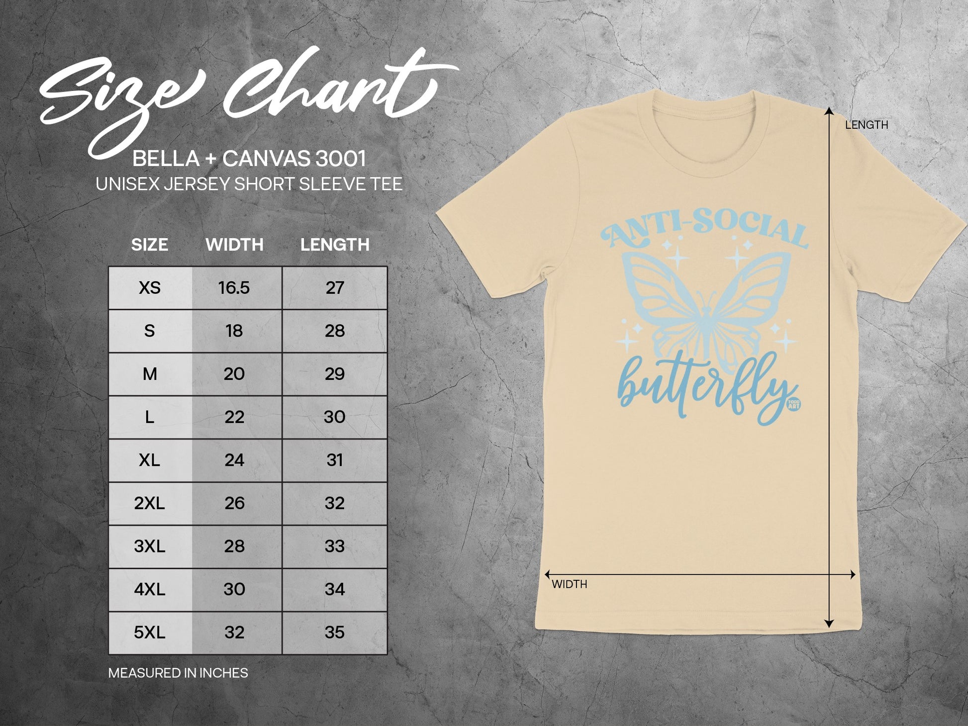 Anti-Social Butterfly T-Shirt product