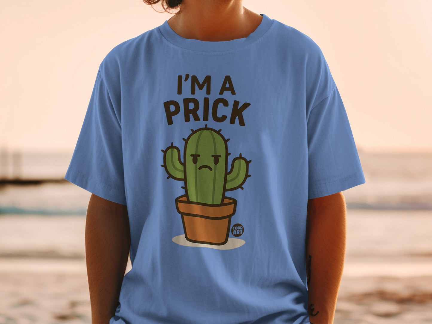 I'm a Prick Funny Cactus Graphic T-Shirt