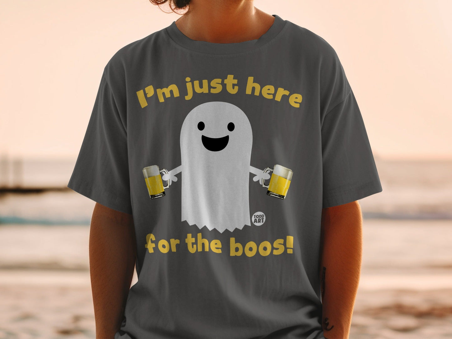 I'm Just Here for the Boos Halloween T-Shirt