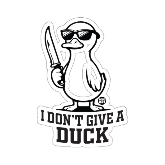 Duck Sunglasses Knife I Don't Give A Duck Humorous 