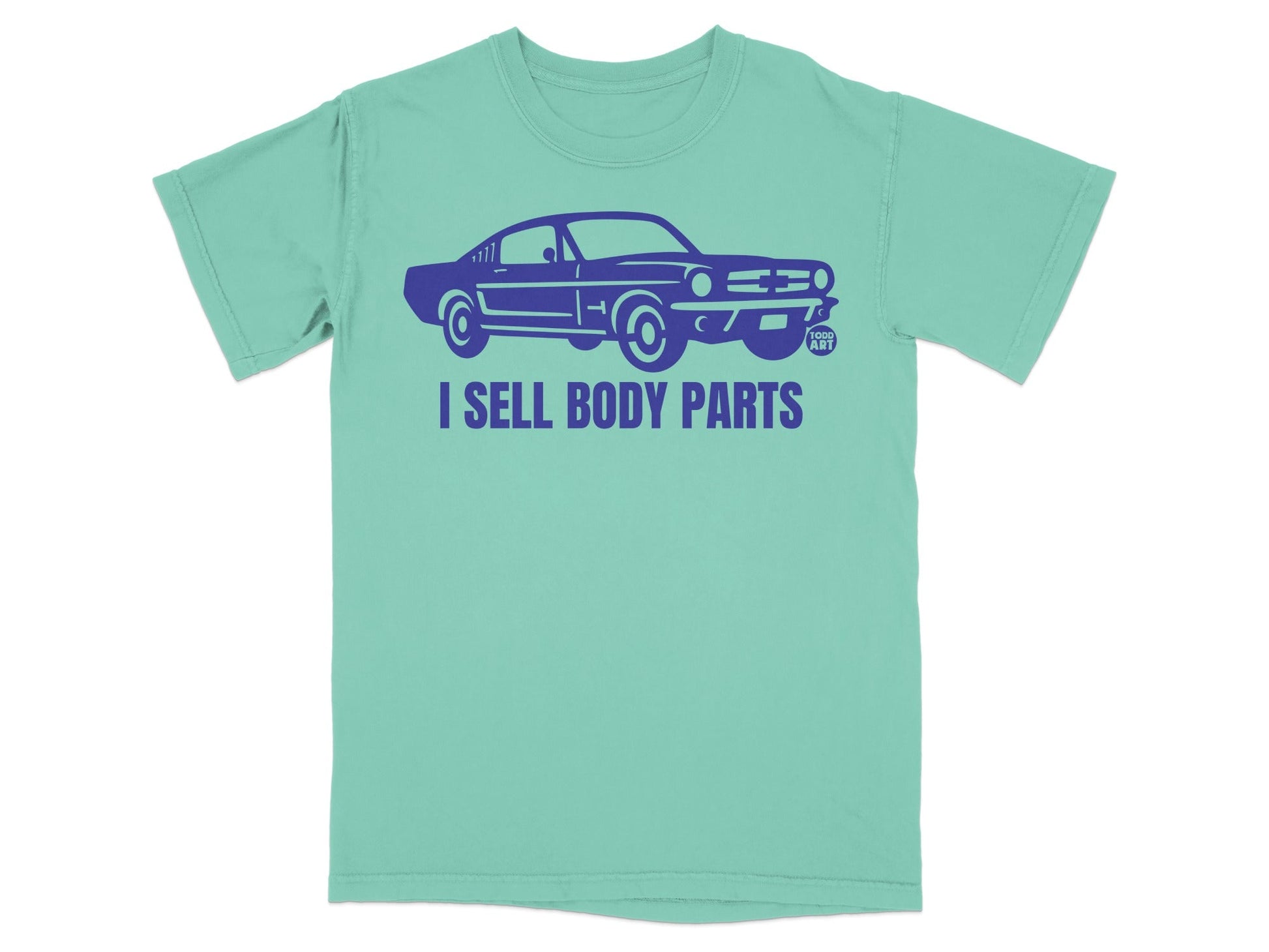 I Sell Body Parts Printed T-Shirt Fun Graphic Shirt