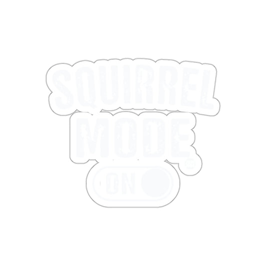Squirrel Mode On Toggle Switch Funny Novelty Stickers