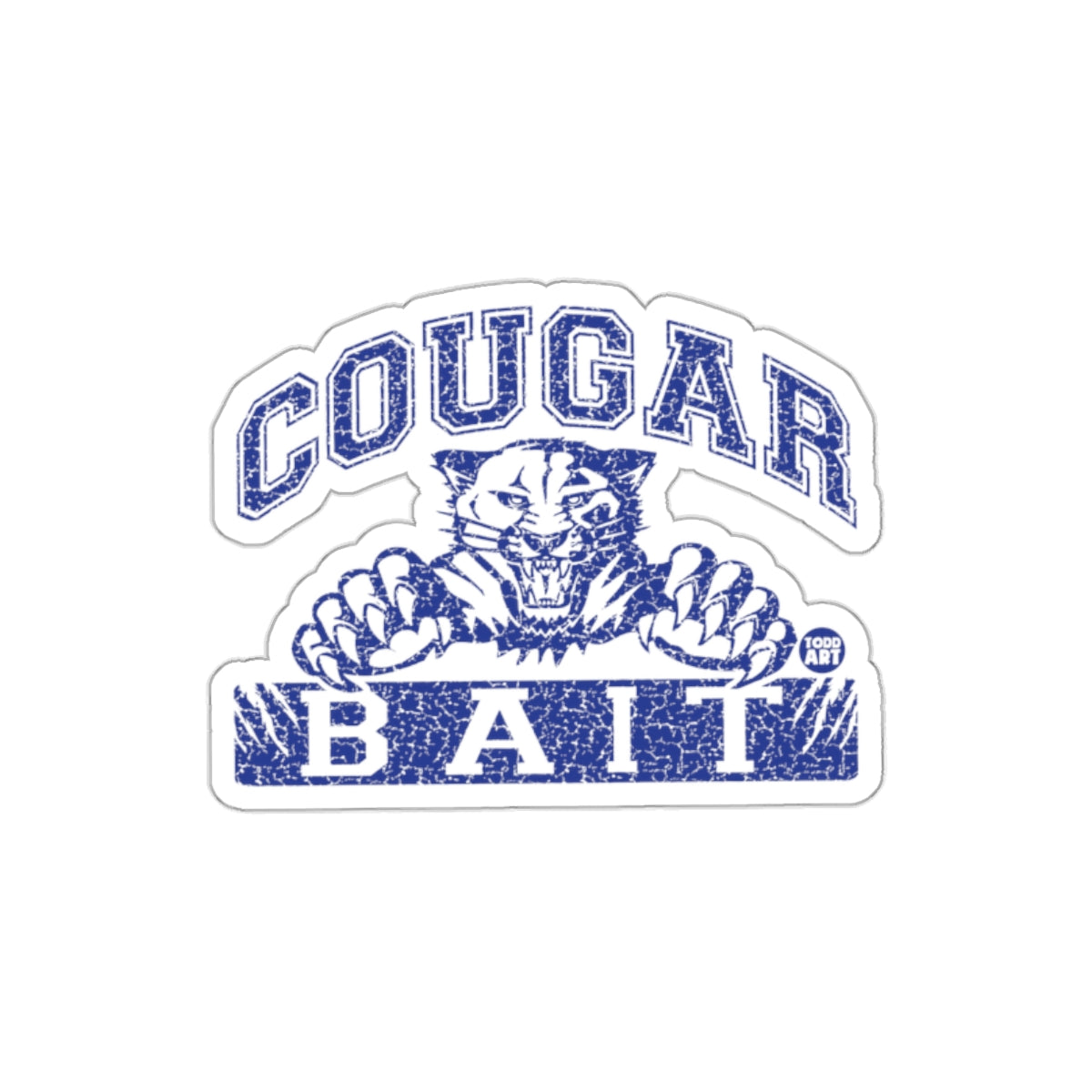 Cougar Bait Distressed Graphic Tee