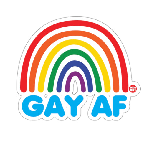 Rainbow Arch Gay AF Pride Todd Art product type