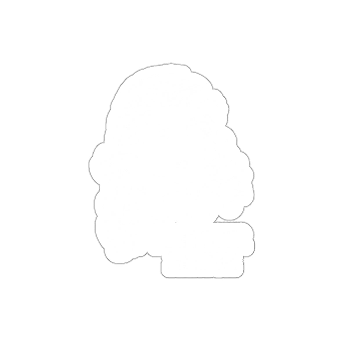 I Beg Your Parton Portrait Design Illustration Stickers