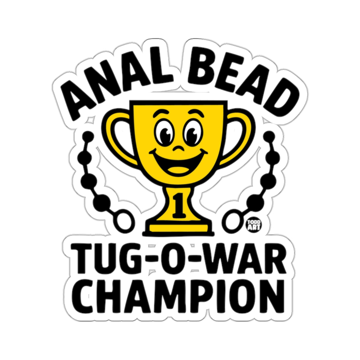 ANAL BEAD TUG-O-WAR CHAMPION 
