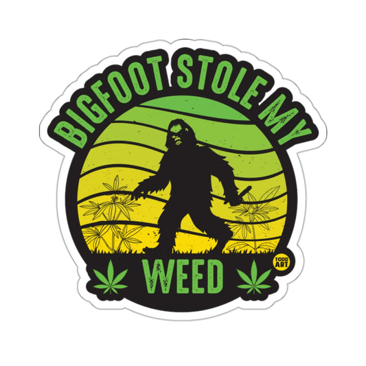 Bigfoot Stole My Weed Sasquatch Cannabis Design product type