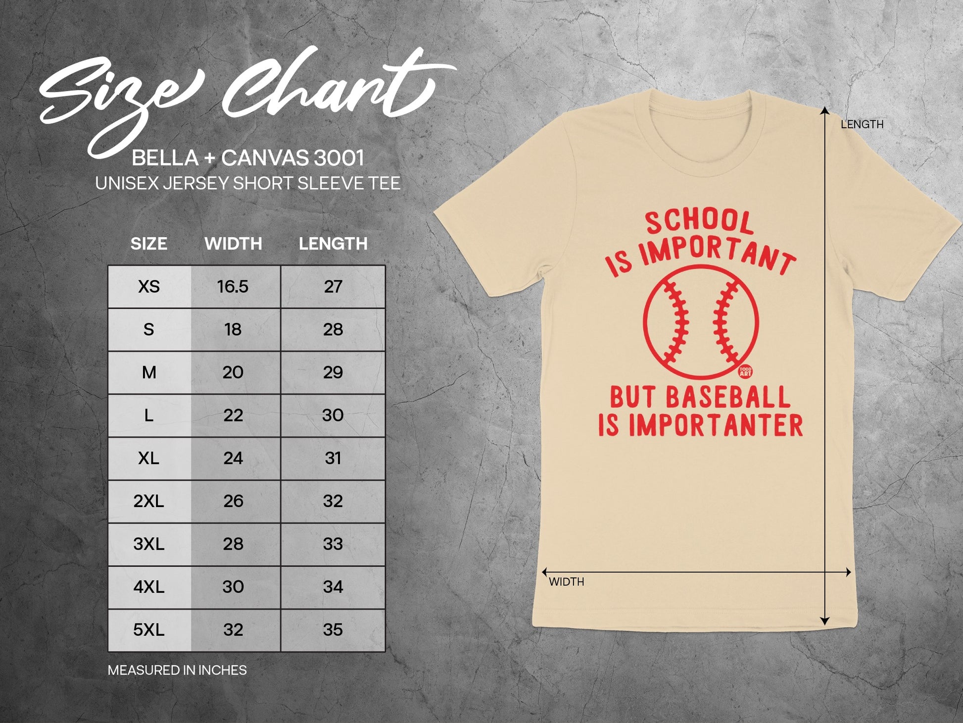 School Is Important But Baseball Is Importanter Shirt