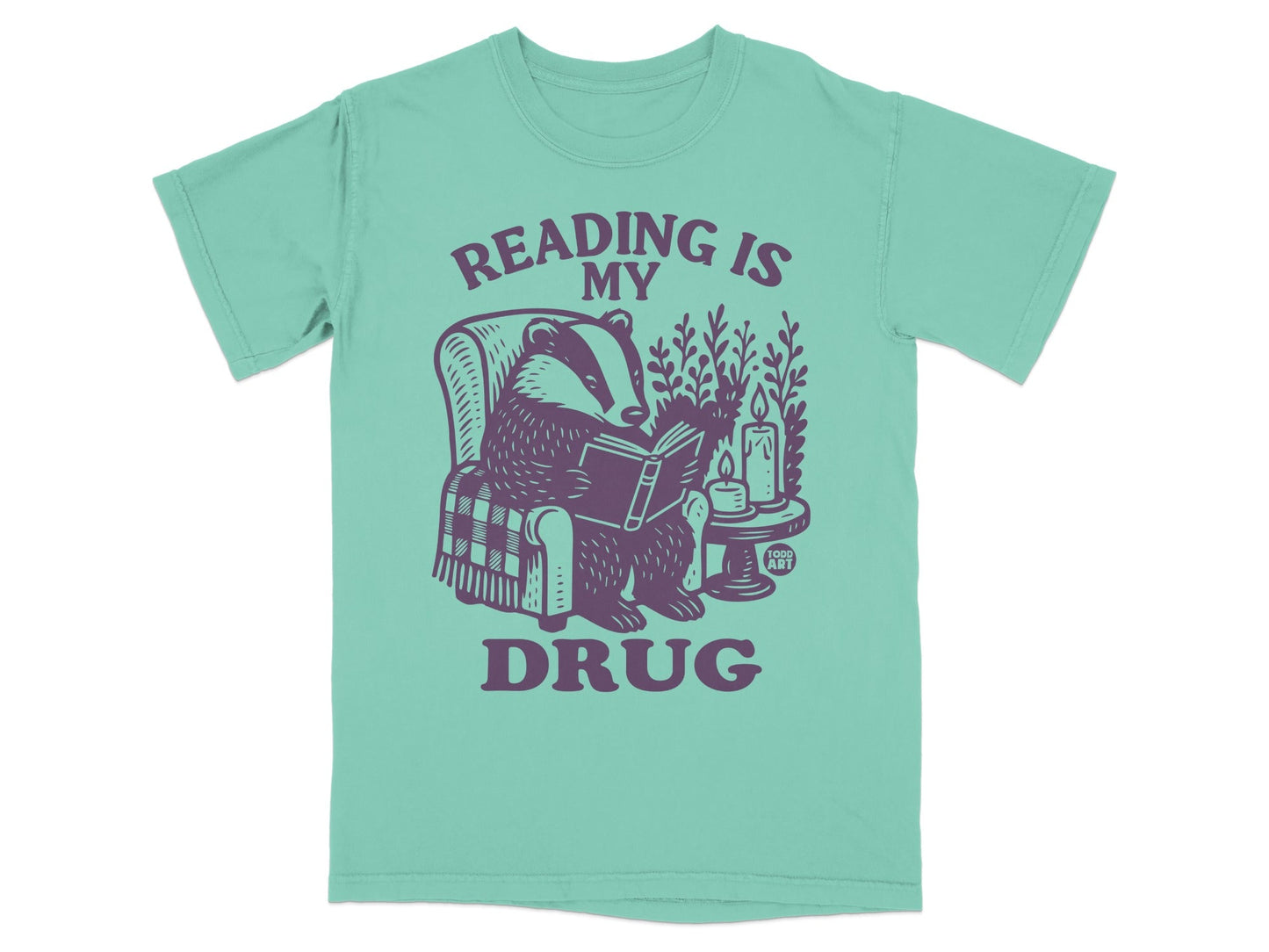 Reading is My Drug Graphic T-shirt for Book Lovers