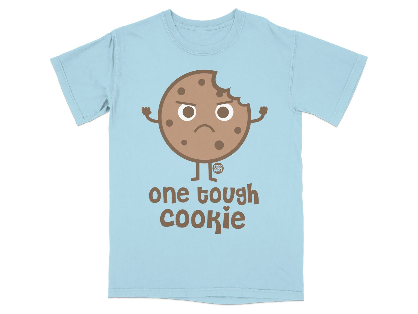 One Tough Cookie Graphic T-Shirt Playful Design